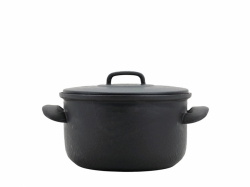 SFINX Smaltovaný hrnec s poklicí BSE 16 cm/1,5l 