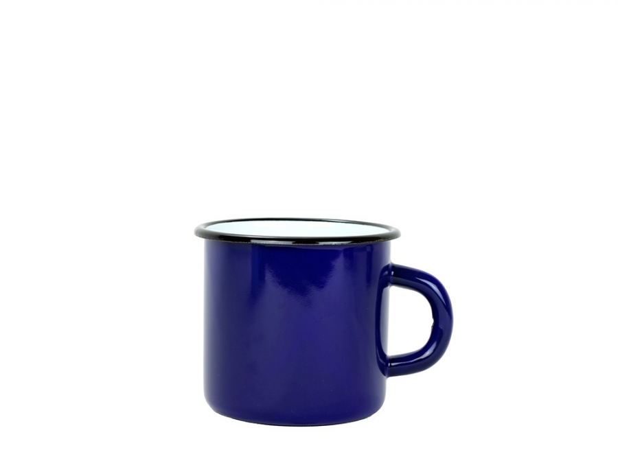 Smaltovaný hrnek 7cm/ 0,25l námořnická modrá, vyrobeno pro BELIS/SFINX