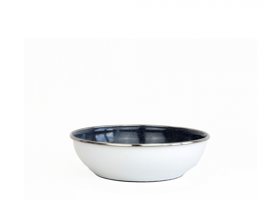 BELIS Smaltovaná miska malá PREMIUM bílý 18 cm/0,8l