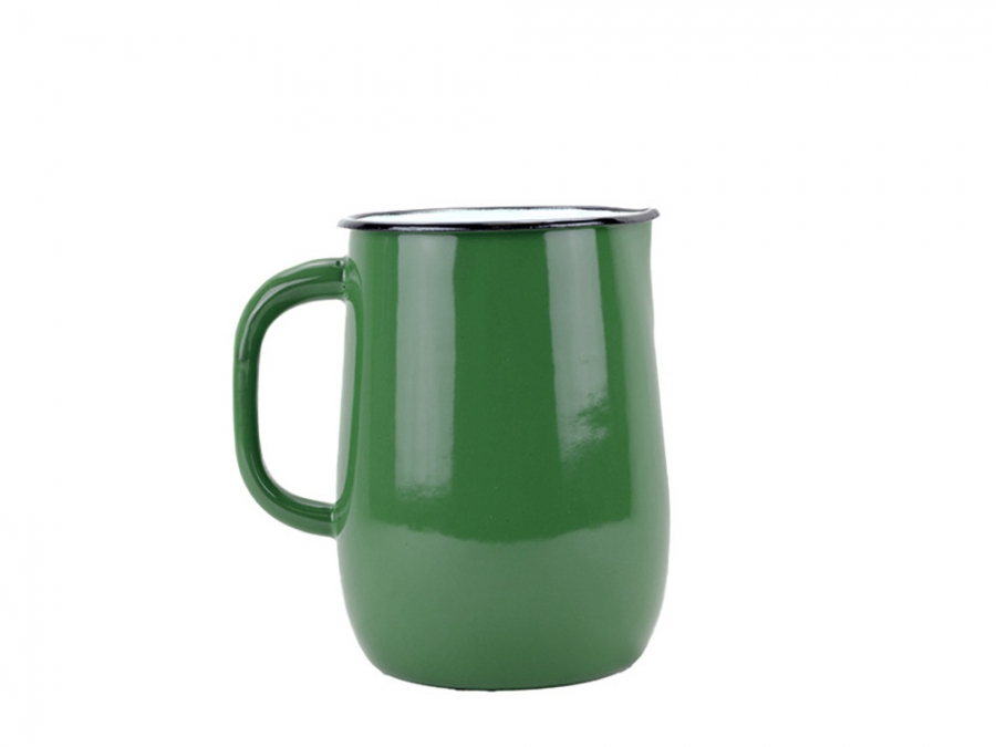 Smaltovaný džbán zelený 2,5l, vyrobeno pro BELIS/SFINX
